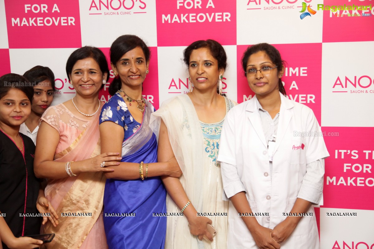 Grand Launch of Anoo's Salon and Clinic by Ritu Varma in Vizag