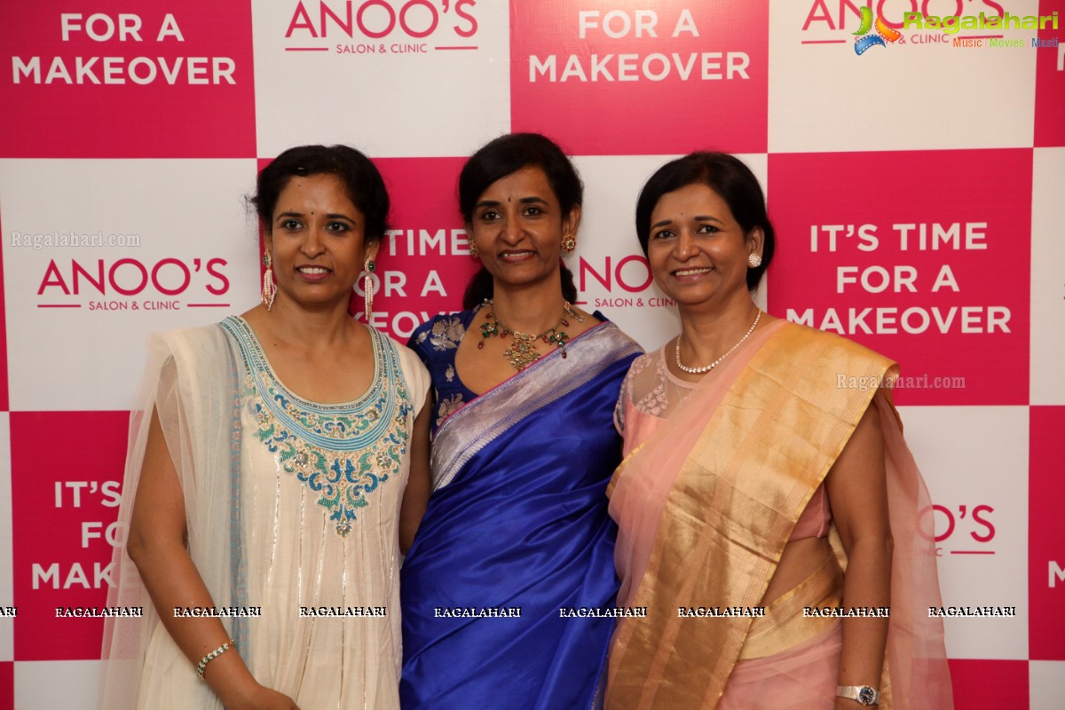 Grand Launch of Anoo's Salon and Clinic by Ritu Varma in Vizag