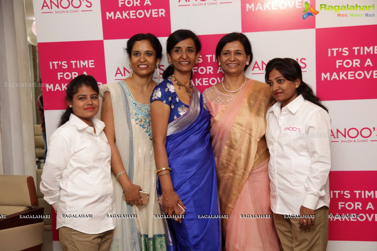 Grand Launch of Anoo's Salon and Clinic by Ritu Varma in Vizag