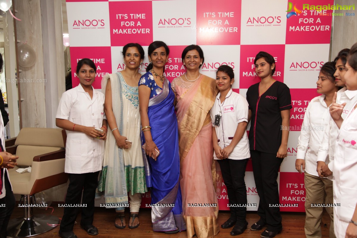 Grand Launch of Anoo's Salon and Clinic by Ritu Varma in Vizag
