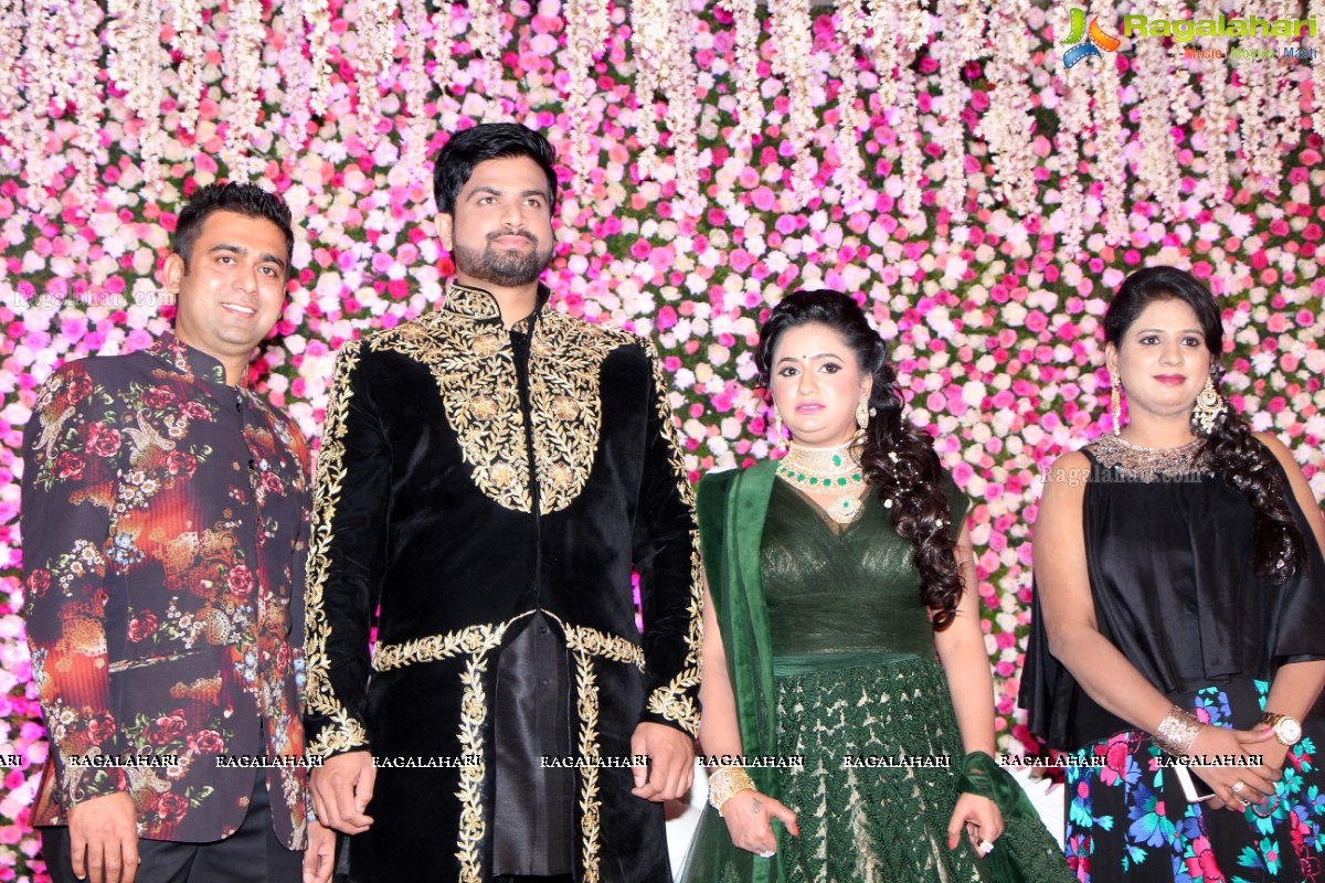 Engagement of Aparna Reddy (Daughter of TDP Leader M Arvind Kumar Goud) with Ritesh Reddy at Westin, Hyderabad