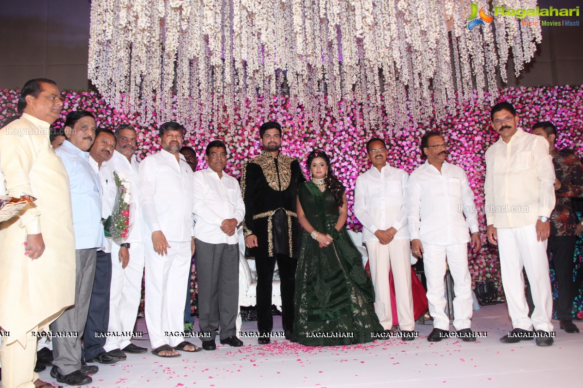 Engagement of Aparna Reddy (Daughter of TDP Leader M Arvind Kumar Goud) with Ritesh Reddy at Westin, Hyderabad