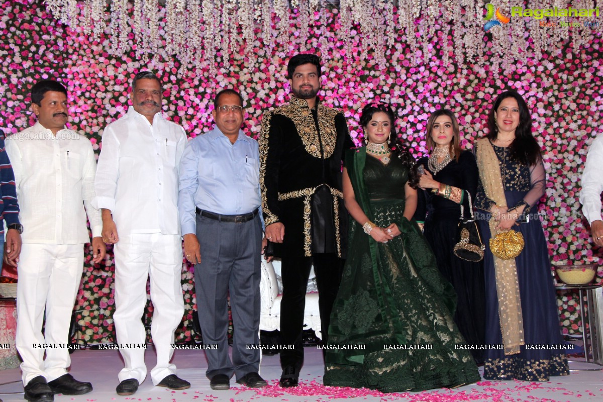 Engagement of Aparna Reddy (Daughter of TDP Leader M Arvind Kumar Goud) with Ritesh Reddy at Westin, Hyderabad