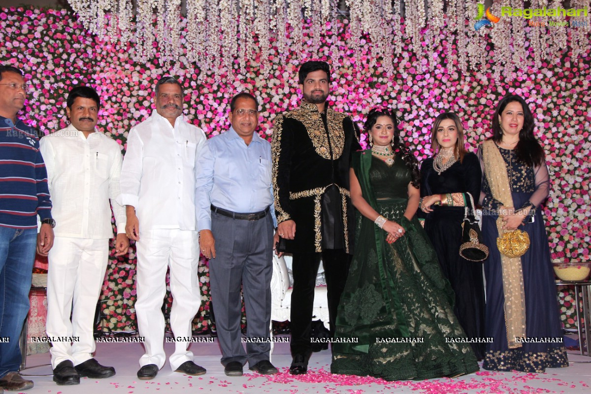 Engagement of Aparna Reddy (Daughter of TDP Leader M Arvind Kumar Goud) with Ritesh Reddy at Westin, Hyderabad