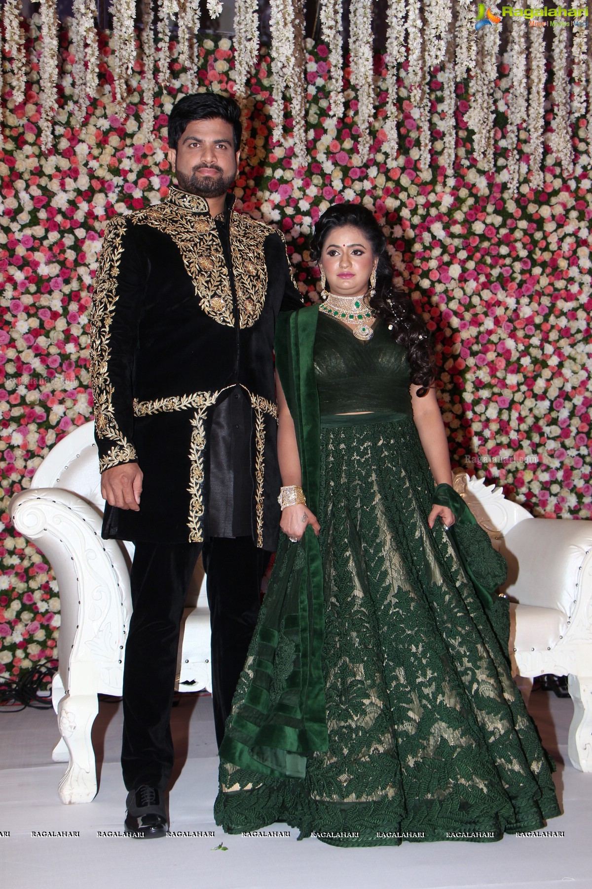 Engagement of Aparna Reddy (Daughter of TDP Leader M Arvind Kumar Goud) with Ritesh Reddy at Westin, Hyderabad