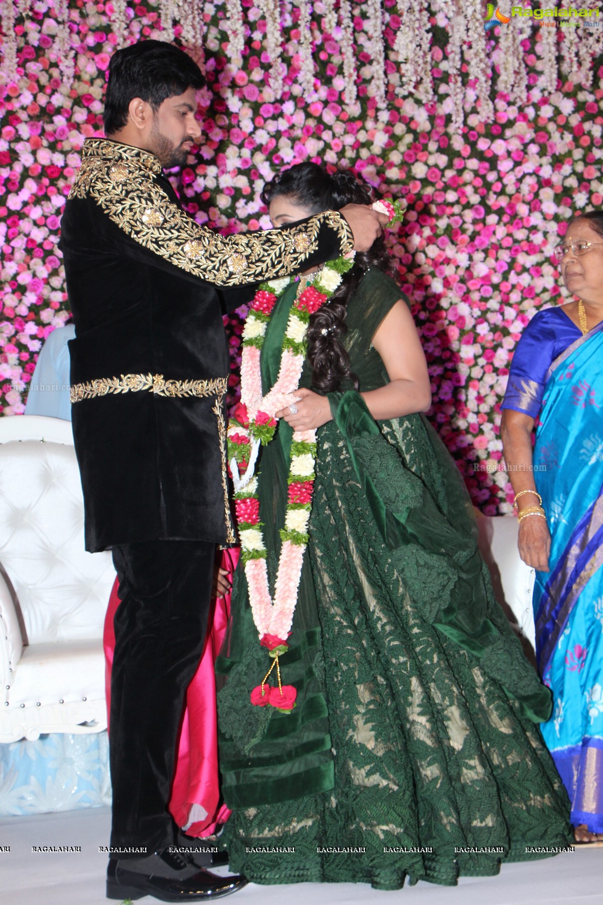 Engagement of Aparna Reddy (Daughter of TDP Leader M Arvind Kumar Goud) with Ritesh Reddy at Westin, Hyderabad