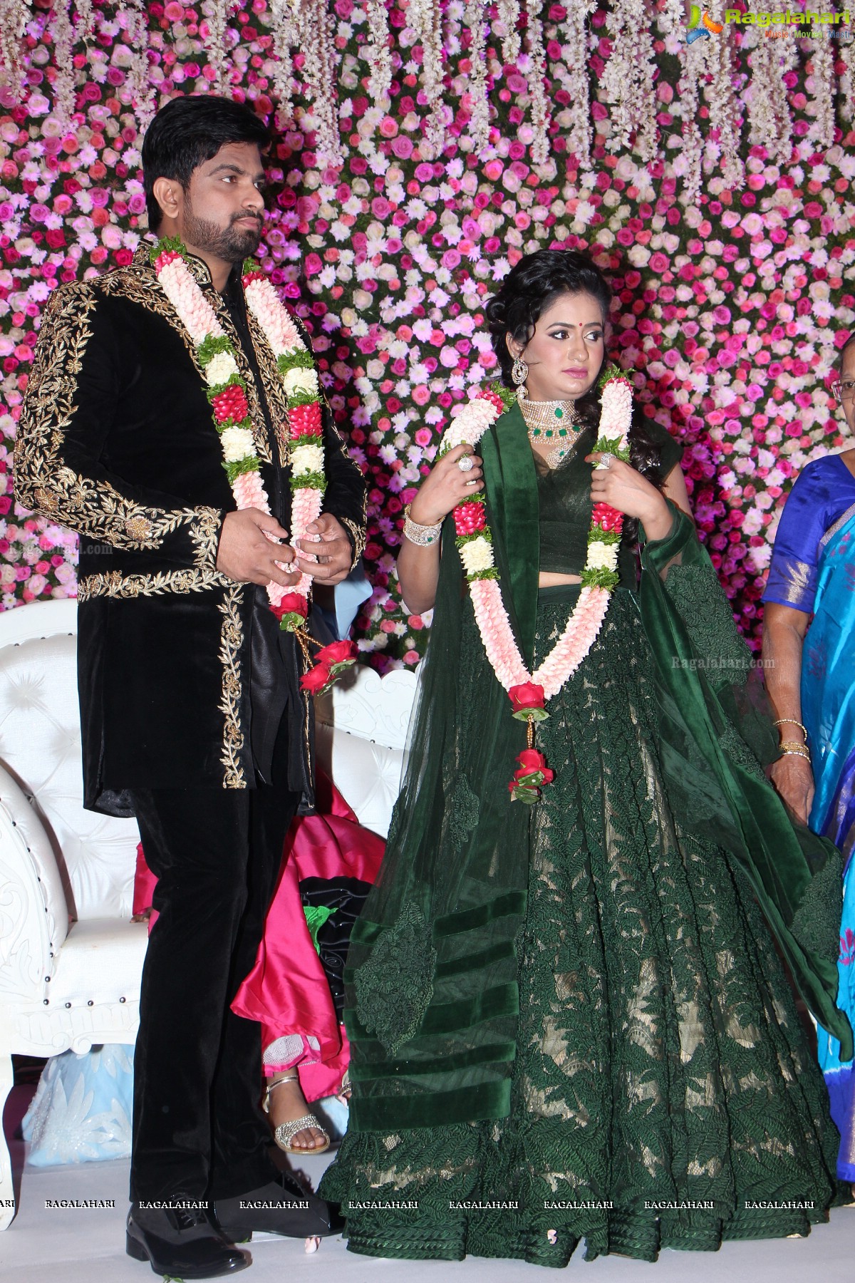 Engagement of Aparna Reddy (Daughter of TDP Leader M Arvind Kumar Goud) with Ritesh Reddy at Westin, Hyderabad