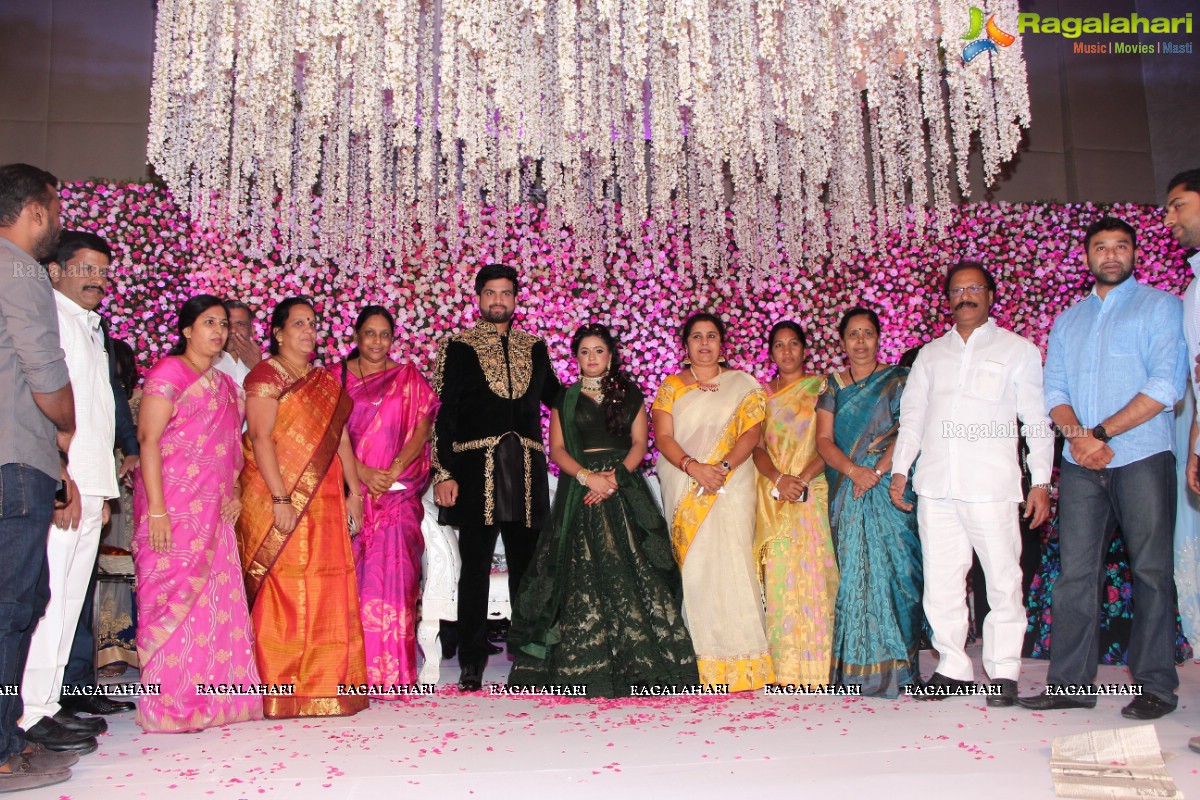 Engagement of Aparna Reddy (Daughter of TDP Leader M Arvind Kumar Goud) with Ritesh Reddy at Westin, Hyderabad