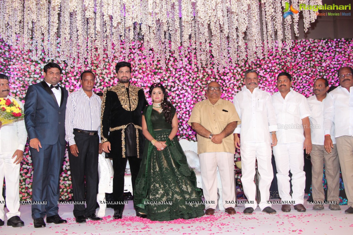 Engagement of Aparna Reddy (Daughter of TDP Leader M Arvind Kumar Goud) with Ritesh Reddy at Westin, Hyderabad