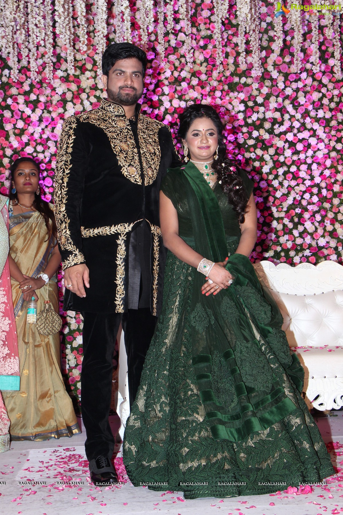 Engagement of Aparna Reddy (Daughter of TDP Leader M Arvind Kumar Goud) with Ritesh Reddy at Westin, Hyderabad