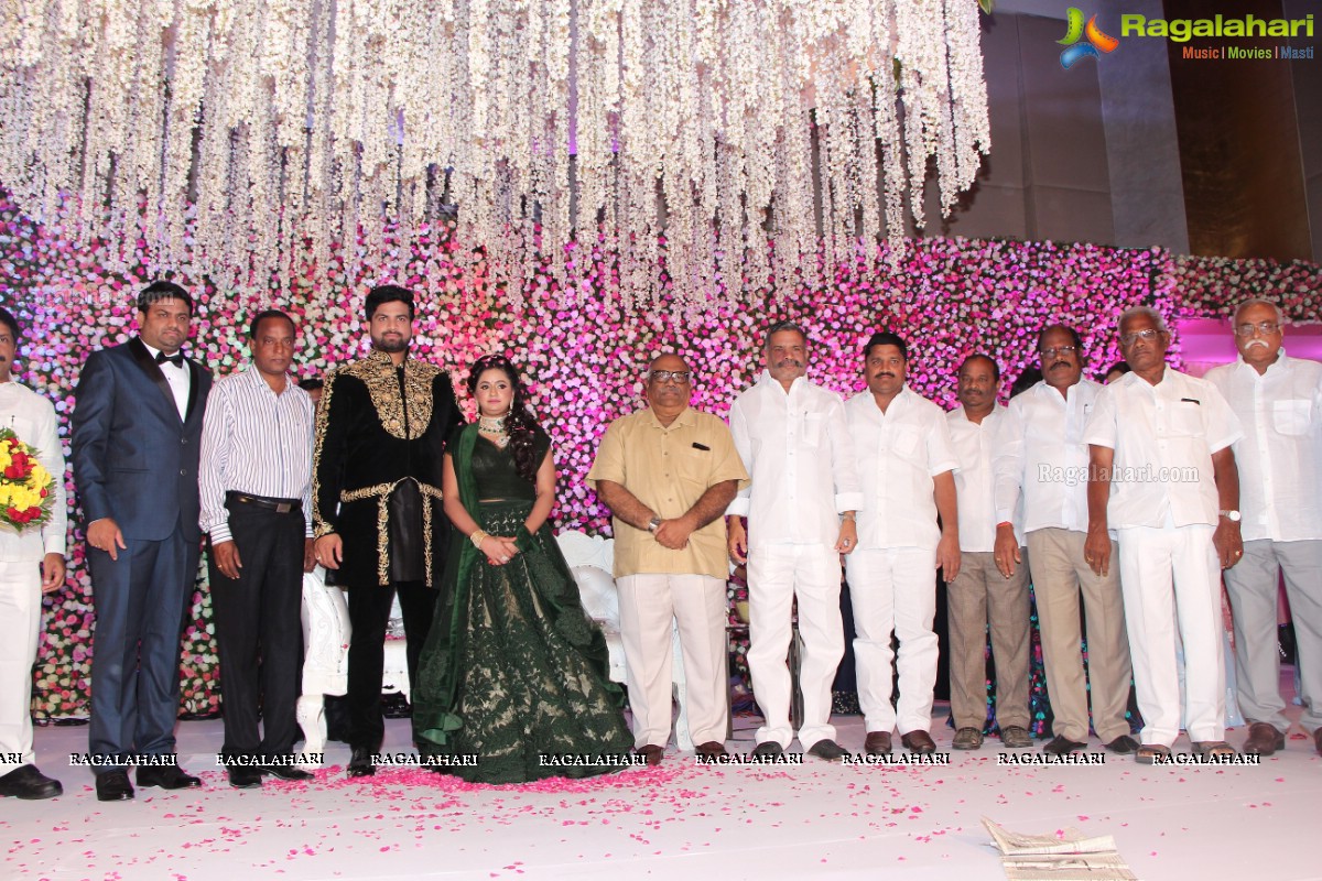 Engagement of Aparna Reddy (Daughter of TDP Leader M Arvind Kumar Goud) with Ritesh Reddy at Westin, Hyderabad