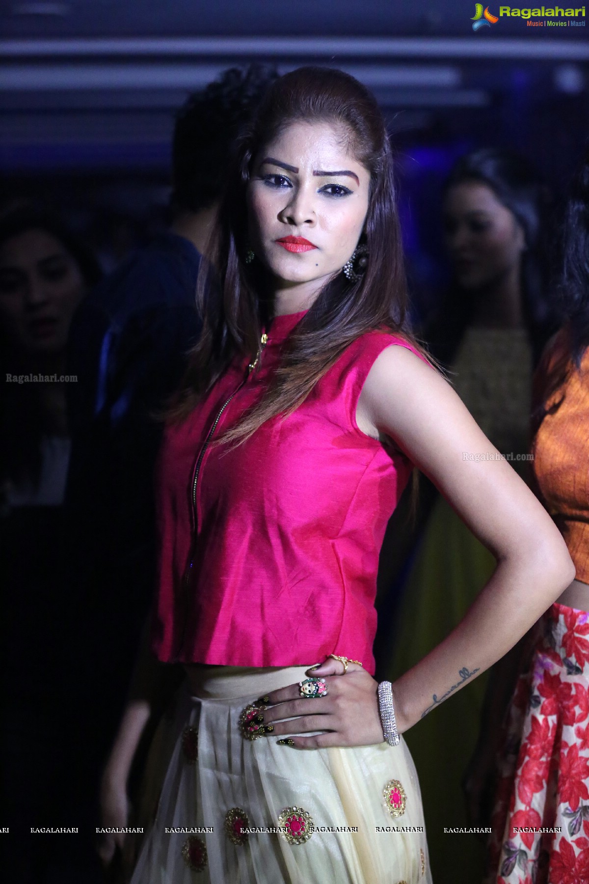 Hyderabad Models Fashion Night Party Vol-5 - Event by Athiva Fashions at Purple Hazee, Country Club, Begumpet, Hyderabad