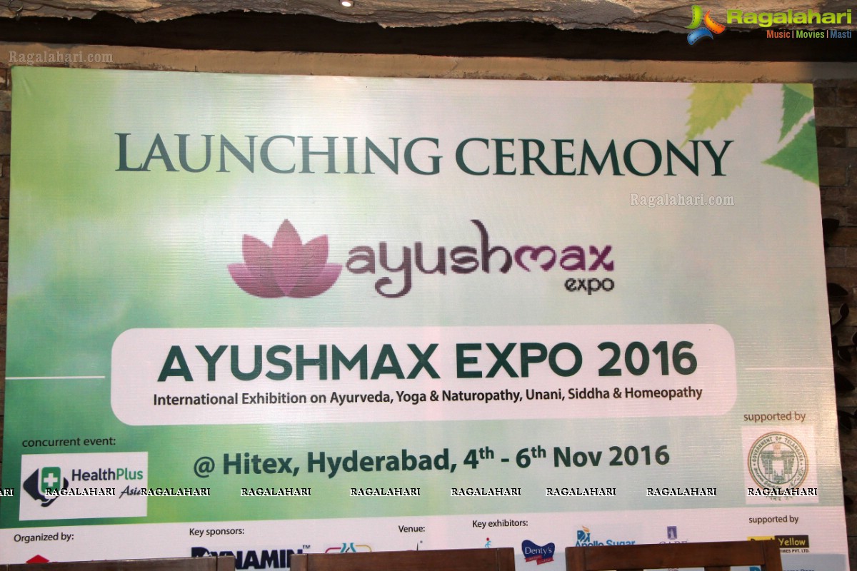 AyushMax Expo 2016 Curtain Raiser at HITEX