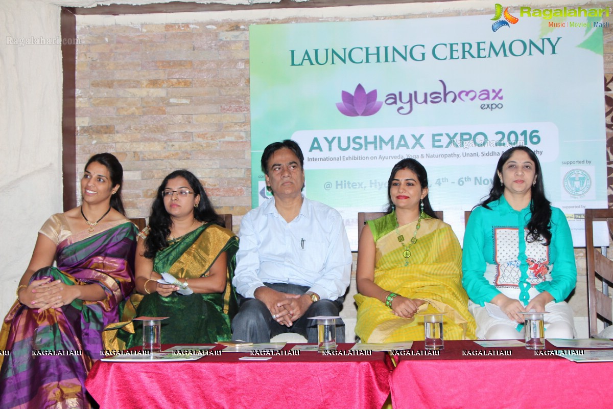 AyushMax Expo 2016 Curtain Raiser at HITEX