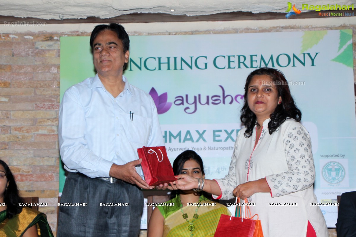 AyushMax Expo 2016 Curtain Raiser at HITEX