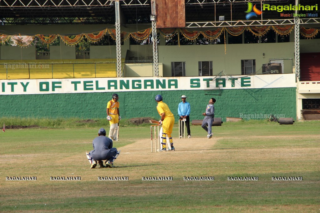 Grand Finals of BJYM T20 Cricket League at LB Stadium, Hyderabad