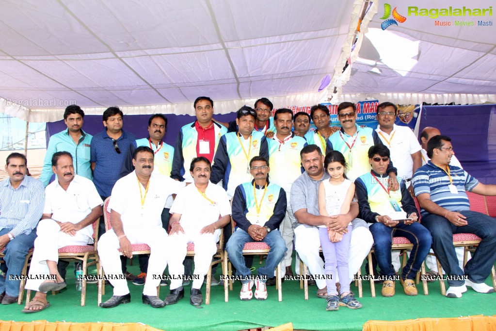 Grand Finals of BJYM T20 Cricket League at LB Stadium, Hyderabad