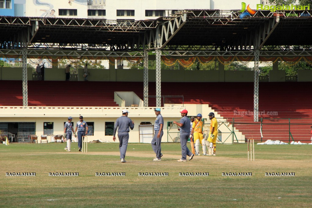 Grand Finals of BJYM T20 Cricket League at LB Stadium, Hyderabad
