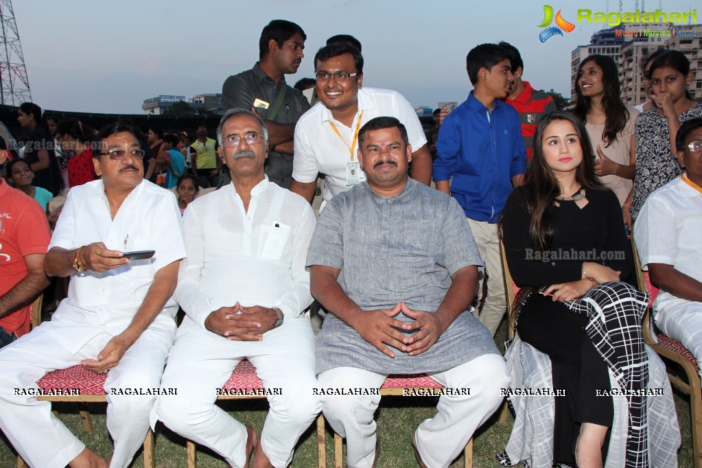 Grand Finals of BJYM T20 Cricket League at LB Stadium, Hyderabad