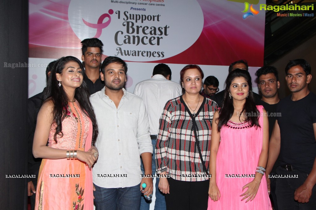 Breast Cancer Awareness Program by Omega Hospitals at Inorbit Mall, Hyderabad