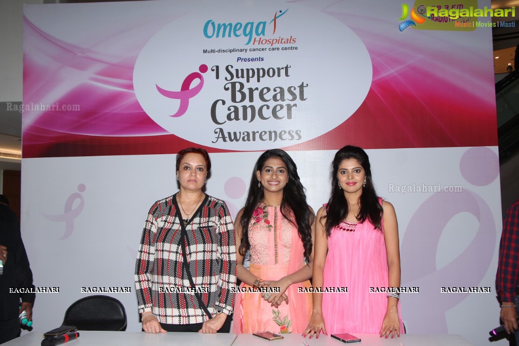 Breast Cancer Awareness Program by Omega Hospitals at Inorbit Mall, Hyderabad