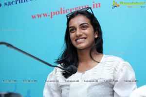 PV Sindhu at DGP Office