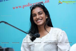 PV Sindhu at DGP Office