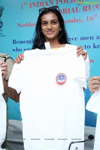 PV Sindhu at DGP Office