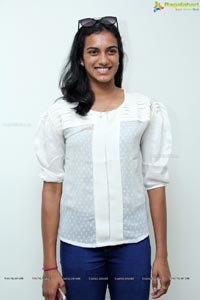 PV Sindhu at DGP Office