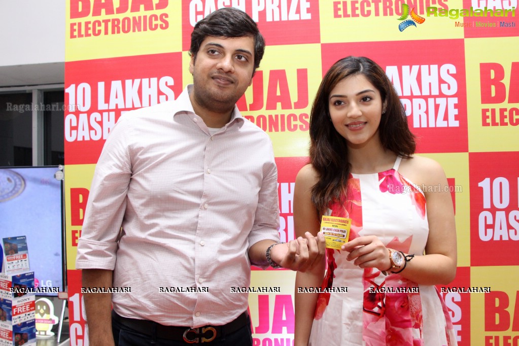 Diwali Bumper Draw at Bajaj Electronics by Mehreen Kaur Pirzada