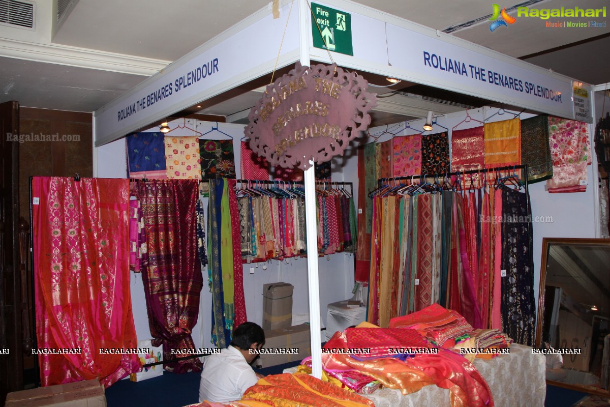 Kamini Sarafs Fashion Yatra Exhibition at Taj Krishna, Hyderabad