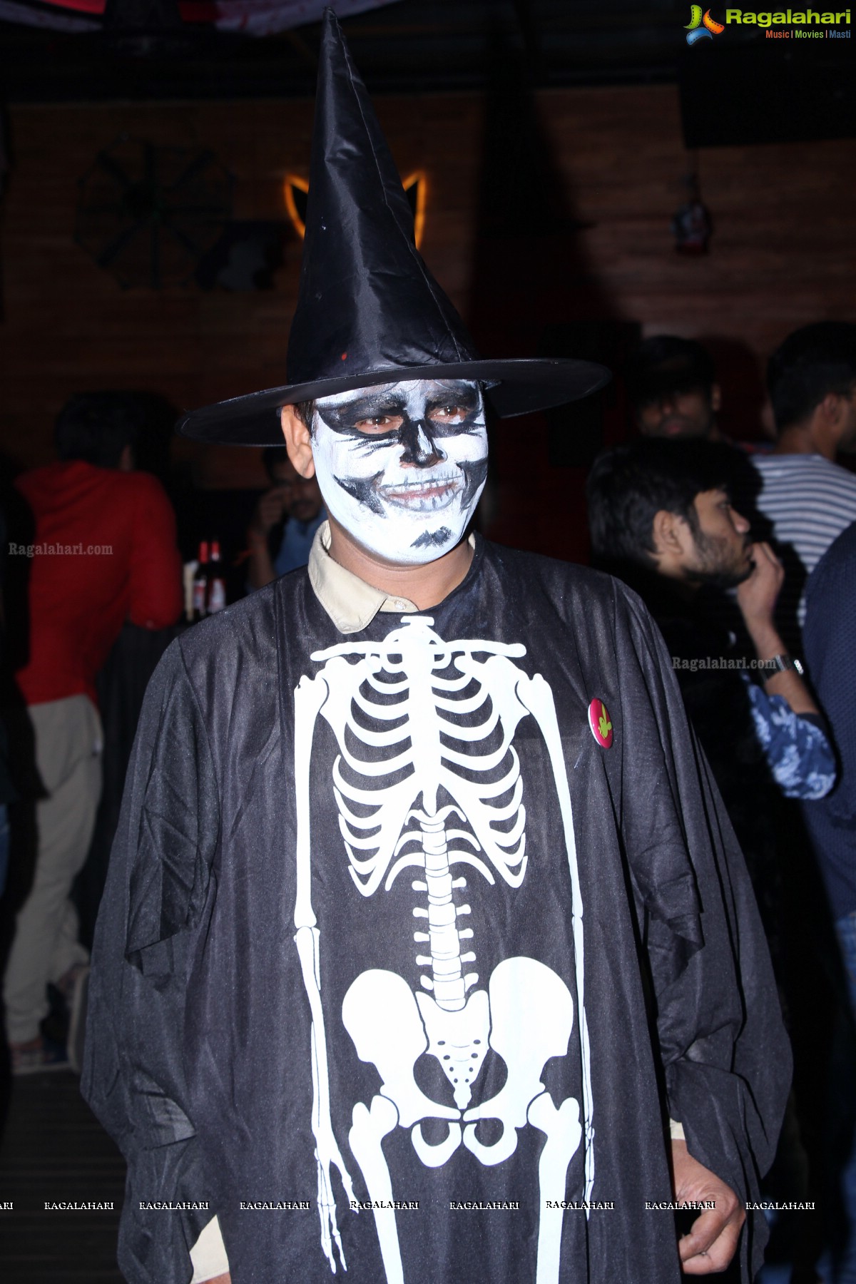 Halloween Celebrations 2016 at Playboy Club, Hyderabad