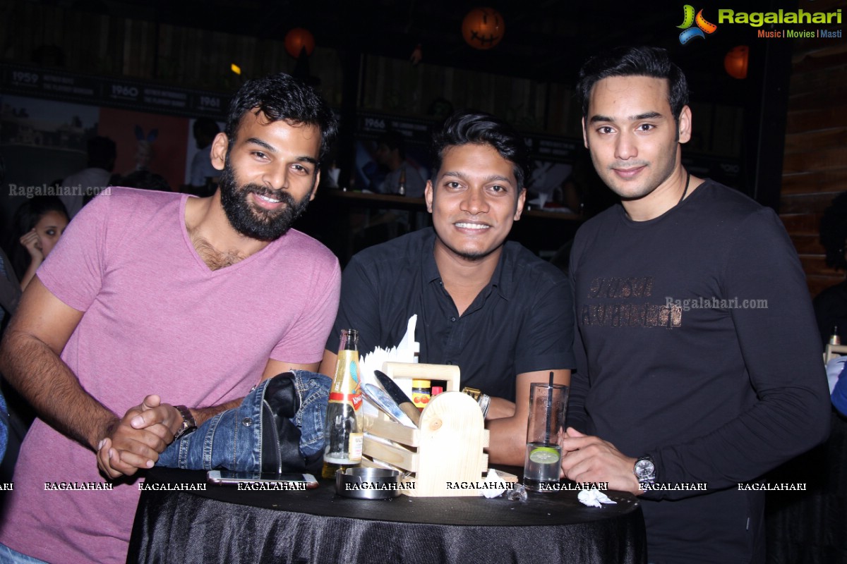 Halloween Celebrations 2016 at Playboy Club, Hyderabad