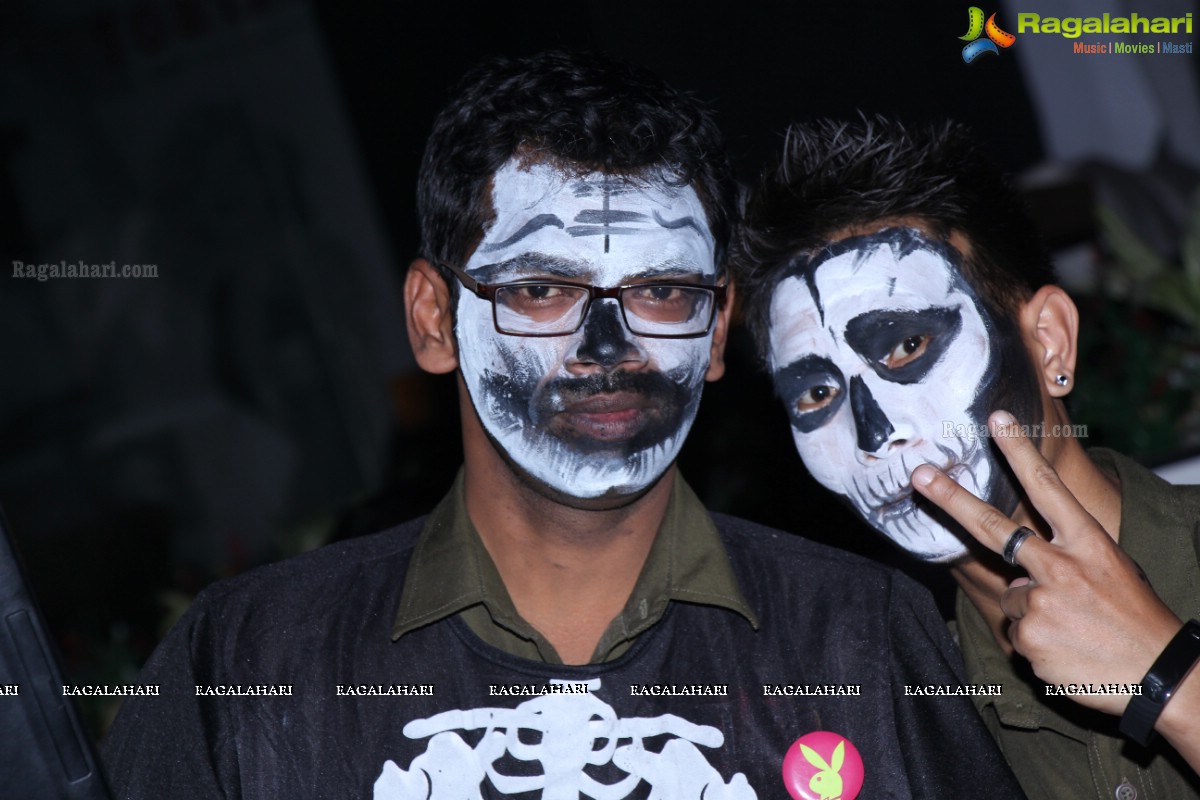 Halloween Celebrations 2016 at Playboy Club, Hyderabad