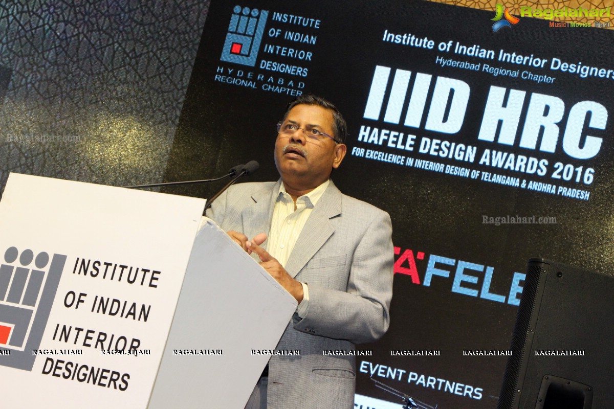 IIID HRC Hafele Design Awards 2016 at Trident Hotel, Madhapur, Hyderabad