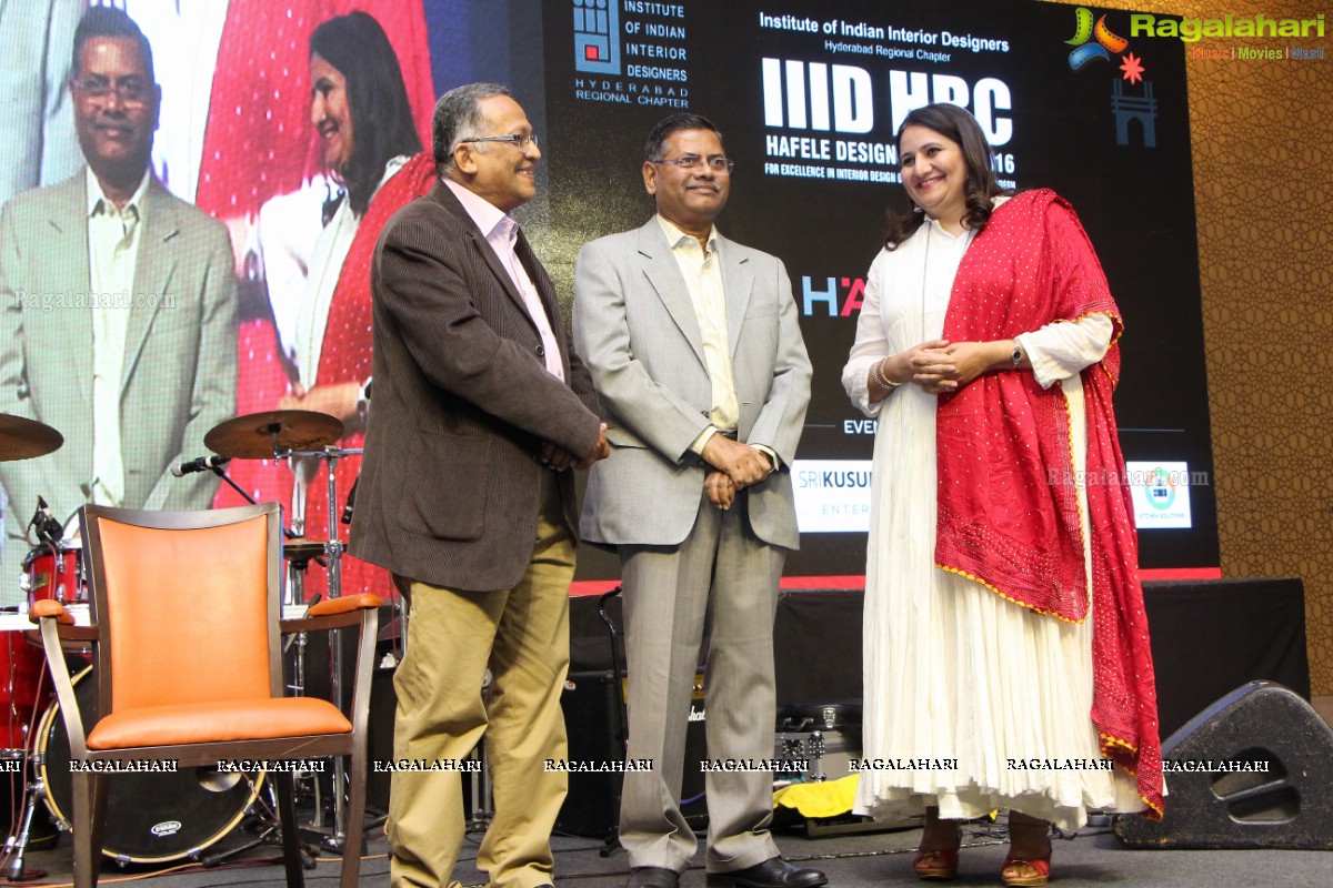 IIID HRC Hafele Design Awards 2016 at Trident Hotel, Madhapur, Hyderabad