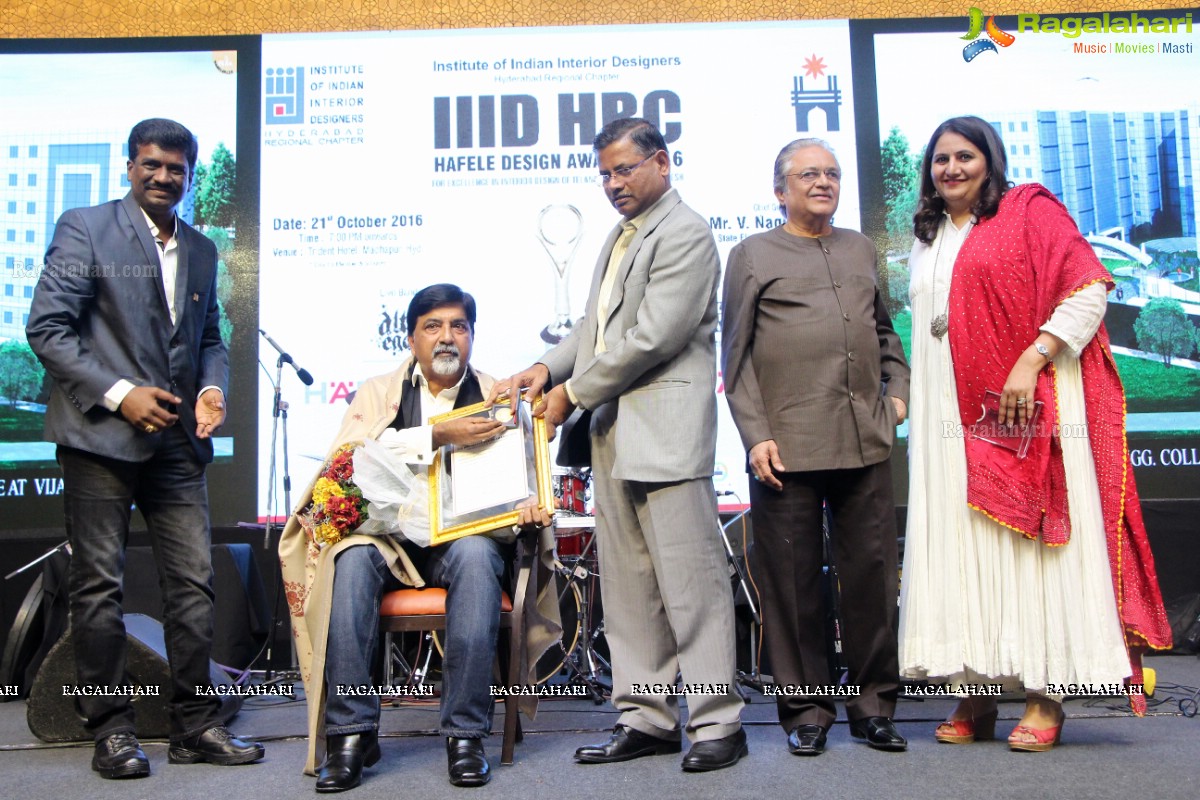 IIID HRC Hafele Design Awards 2016 at Trident Hotel, Madhapur, Hyderabad