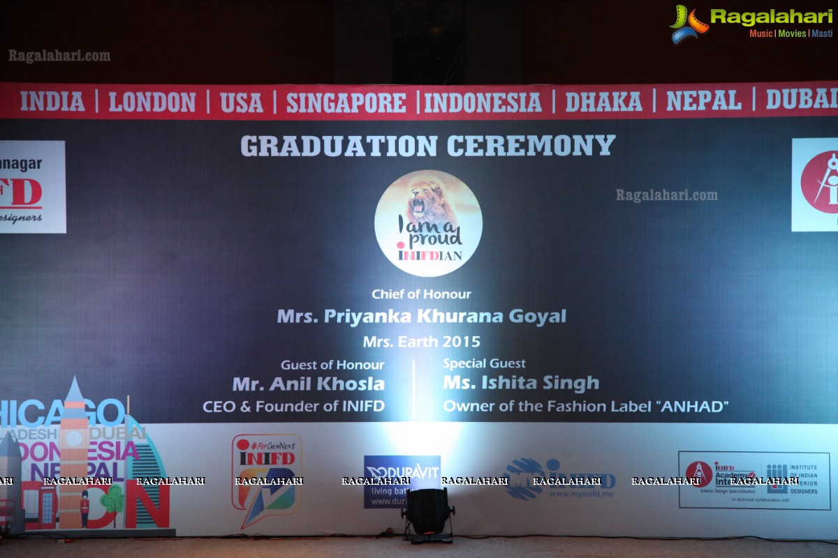 INIFD Hyderabad Annual Graduation Ceremony 2016