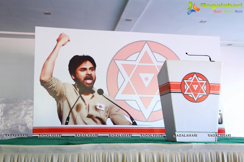 Jana Sena Press Meet by Pawan Kalyan