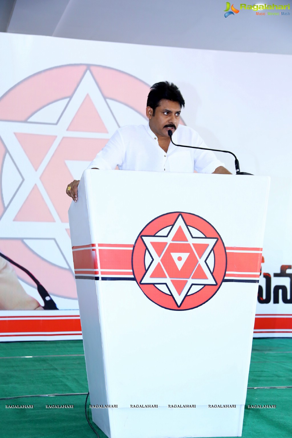 Jana Sena Press Meet by Pawan Kalyan