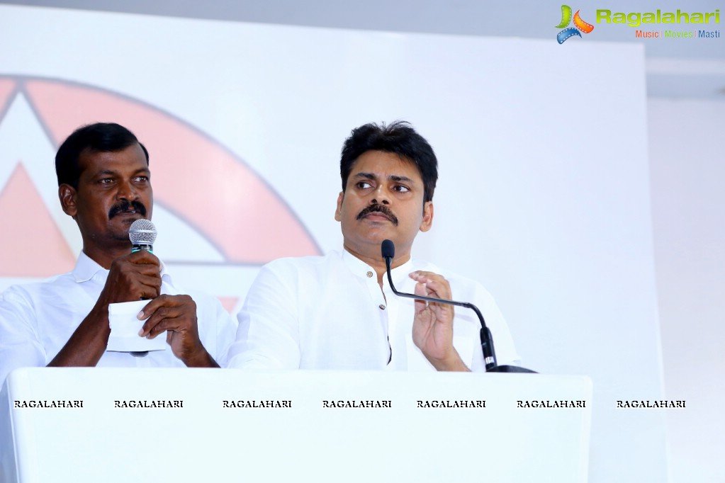 Jana Sena Press Meet by Pawan Kalyan