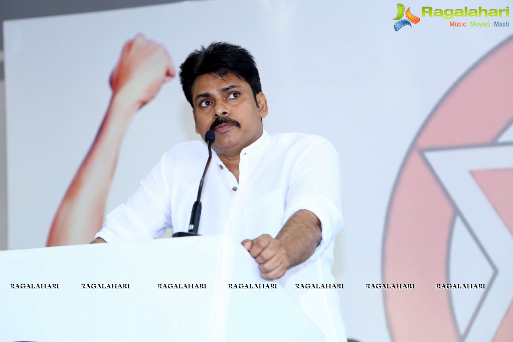 Jana Sena Press Meet by Pawan Kalyan