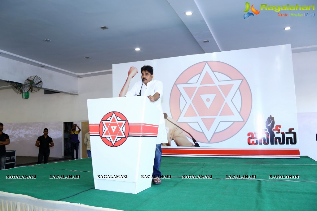 Jana Sena Press Meet by Pawan Kalyan