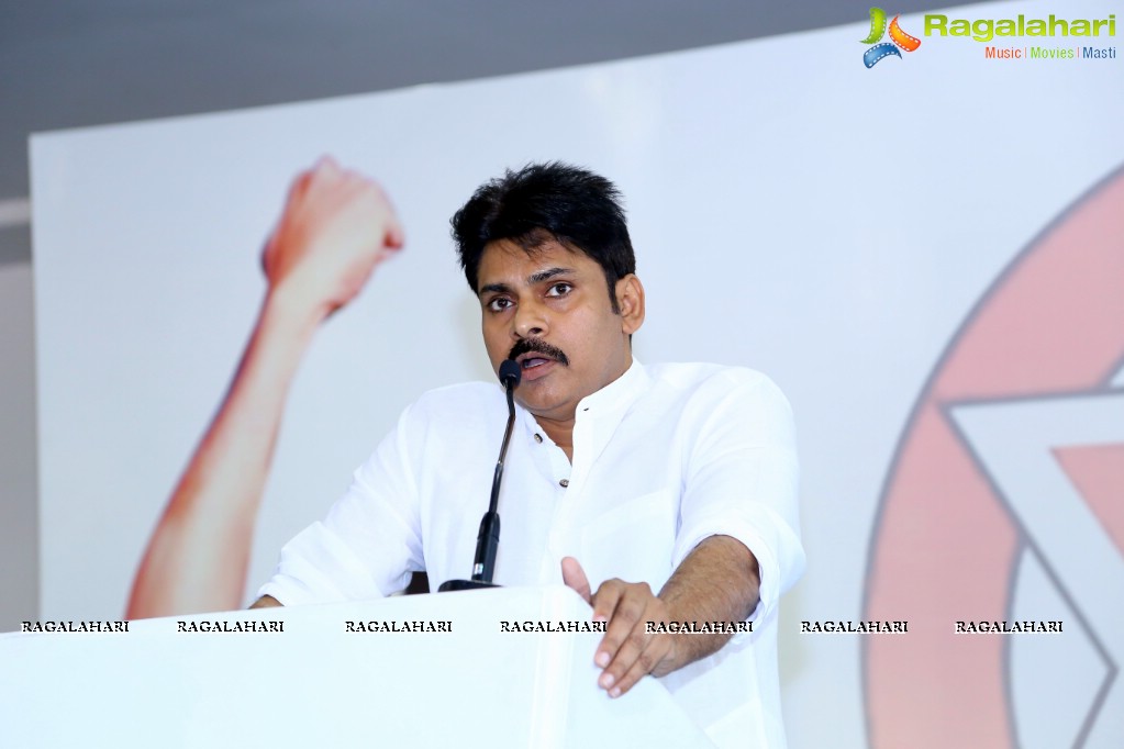 Jana Sena Press Meet by Pawan Kalyan