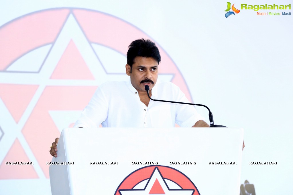 Jana Sena Press Meet by Pawan Kalyan