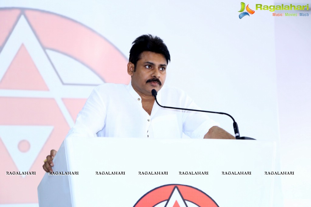 Jana Sena Press Meet by Pawan Kalyan