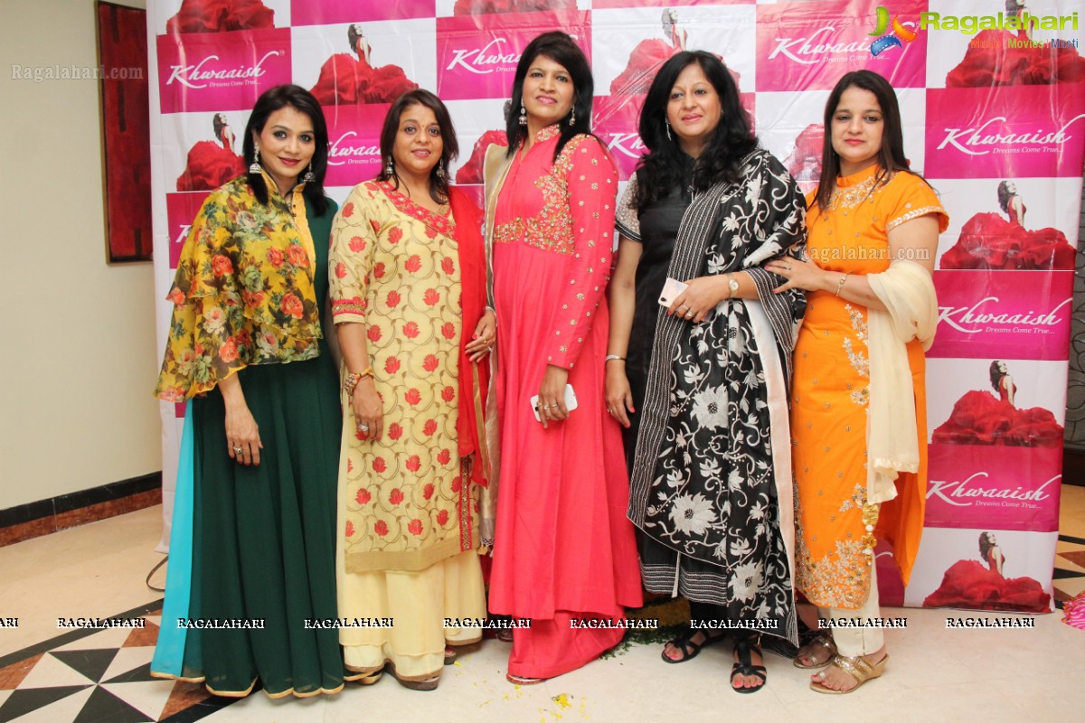 Grand Launch of Khwaaish Designer Exhibition (October 2016) at Taj Krishna, Hyderabad