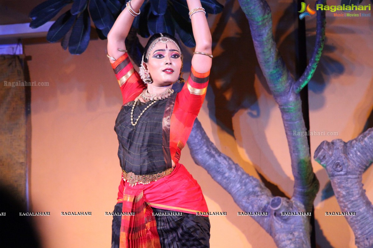 Bharatanatyam Recital by Kiranmayee Madupu at Saptaparni, Hyderabad