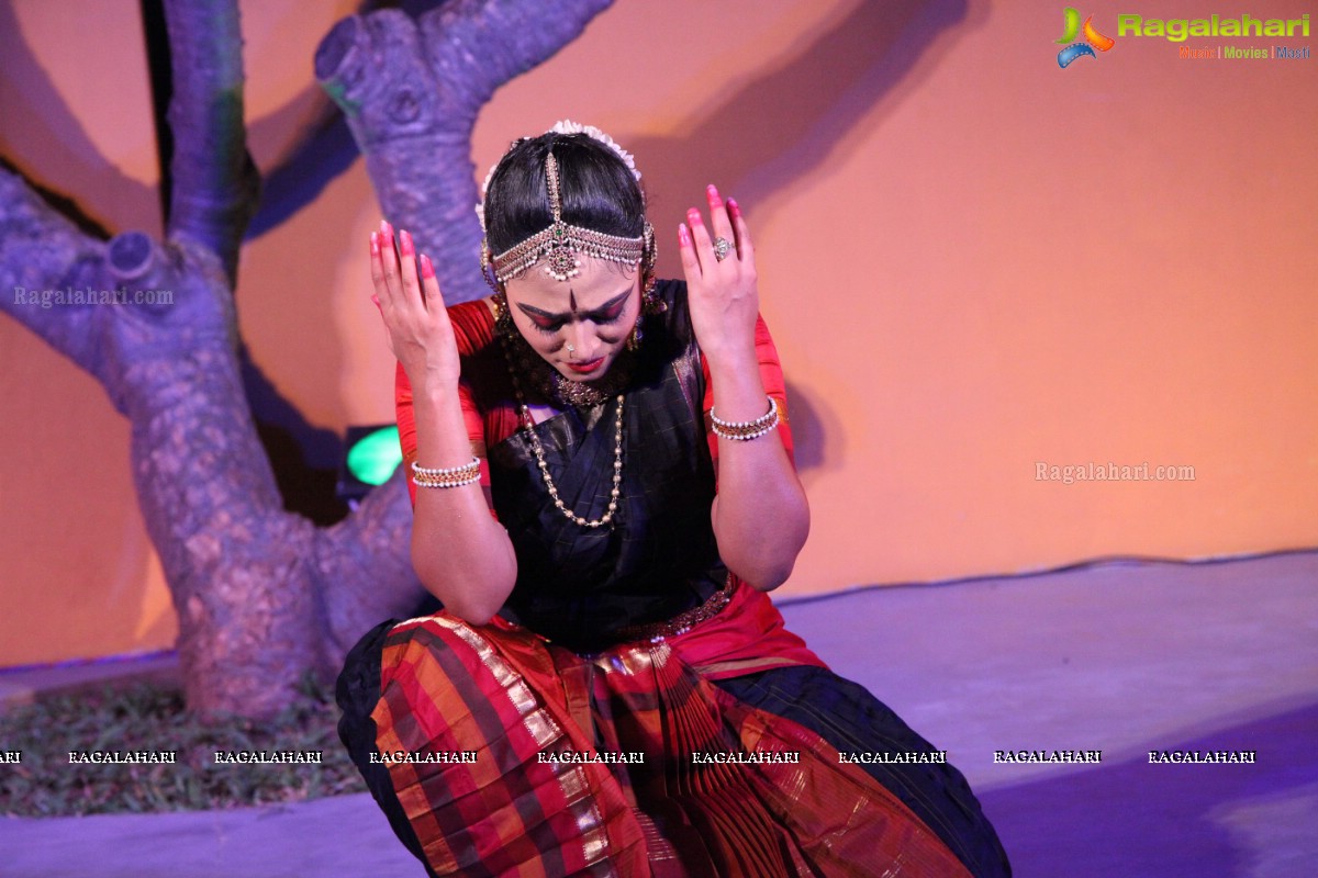 Bharatanatyam Recital by Kiranmayee Madupu at Saptaparni, Hyderabad