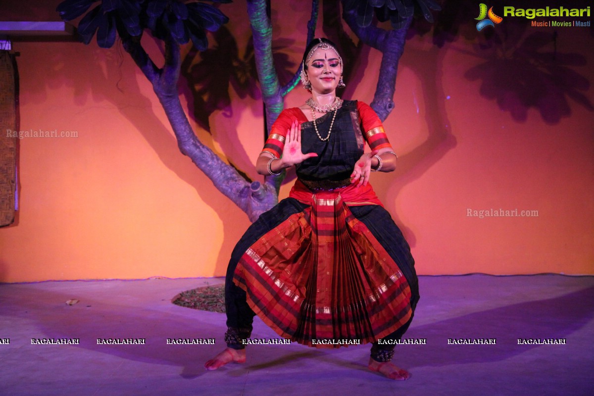 Bharatanatyam Recital by Kiranmayee Madupu at Saptaparni, Hyderabad